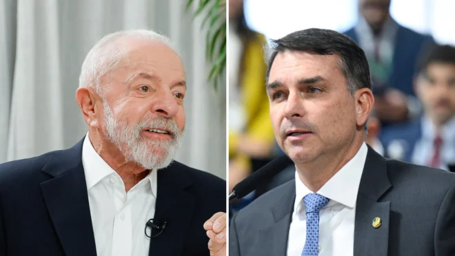 Flávio Bolsonaro amplia vantagem sobre Lula em Mato Grosso, aponta pesquisa PercentBrasil